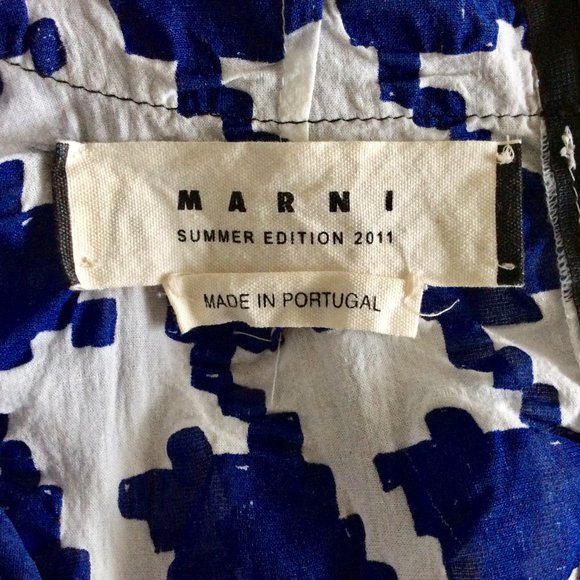 Marni Houndstooth Tunic Top - Picture 3 of 7